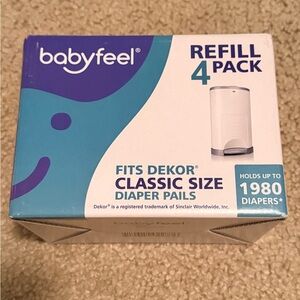 Diaper Pail Refill Bags - Blue